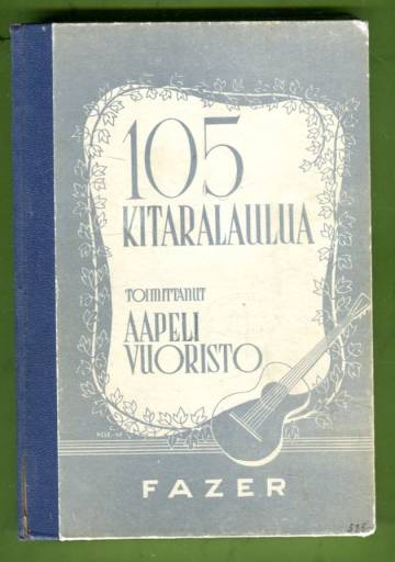 105 kitaralaulua