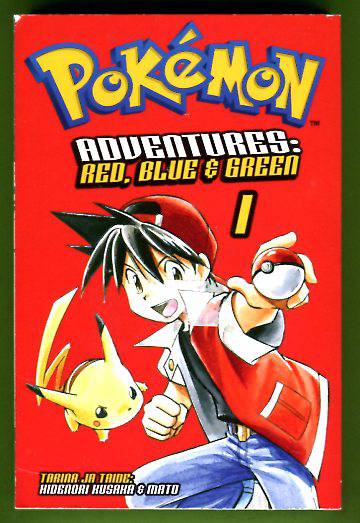 Pokémon Adventures - Red, Blue & Green 1