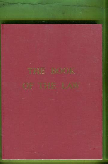 The Book of the Law - Liber al vel legis