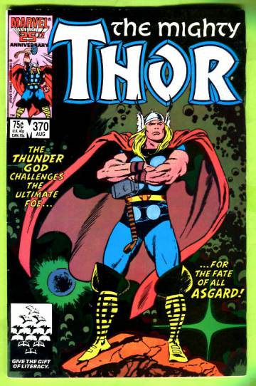 Thor Vol 1 #370 Aug 86