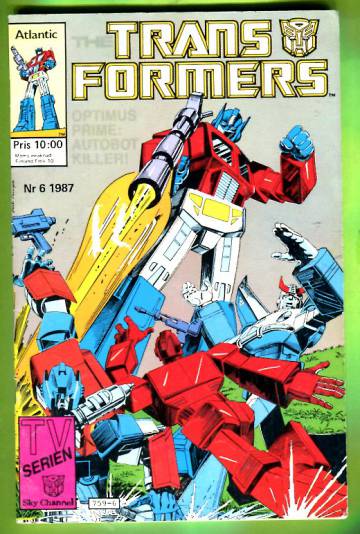 Transformers 6/87 (ruotsinkielinen)