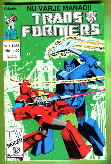 Transformers 1/88 (ruotsinkielinen)
