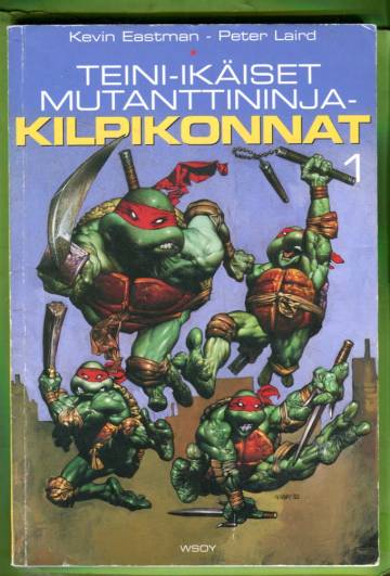 Teini-ikäiset mutanttininjakilpikonnat 1 (KUNTO!!)
