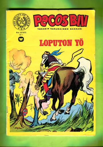 Pecos Bill 12/73 - Loputon yö