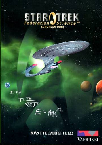 Star Trek - Federation Science European Tour: Näyttelyluettelo