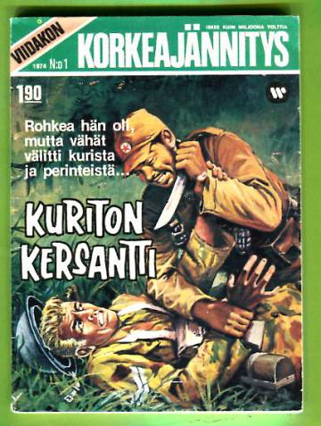 Viidakon Korkeajännitys 1/74 - Kuriton kersantti