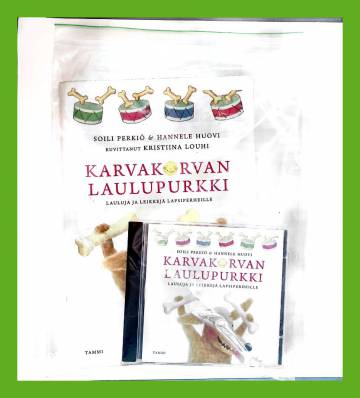 Karvakorvan laulupurkki - Lauluja ja leikkejä lapsiperheille + CD