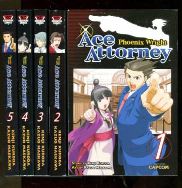 Phoenix Wright: Ace Attorney Vol. 1-5 (whole series)