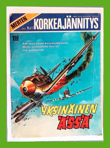 Merten korkeajännitys 11/72 - Yksinäinen ässä