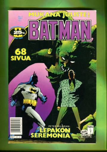 Batman 7/91 + juliste
