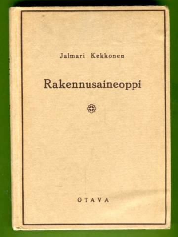 Rakennusaineoppi