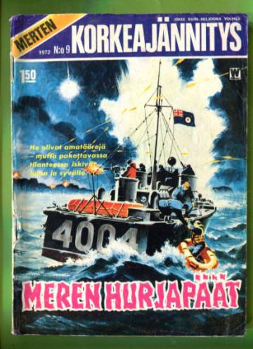 Merten korkeajännitys 9/72 - Meren hurjapäät