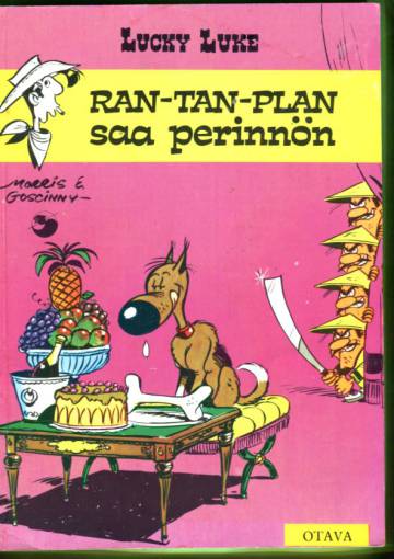 Lucky Luke 15 - Ran-Tan-Plan saa perinnön (1. painos)