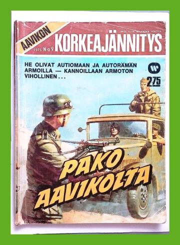 Aavikon Korkeajännitys 9/75 - Pako aavikolta