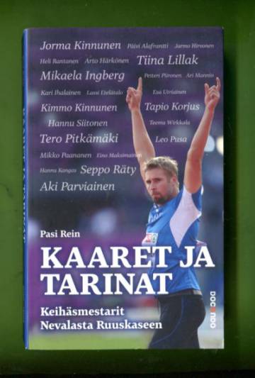 Kaaret ja tarinat - Keihäsmestarit Nevalasta Ruuskaseen