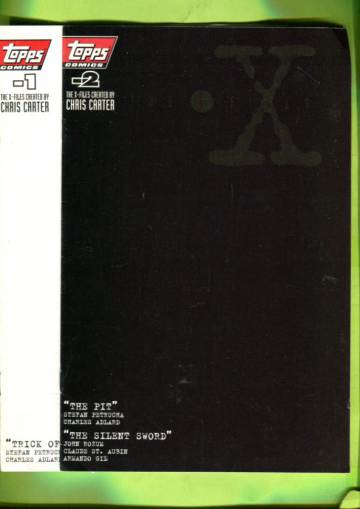 X-files Vol 1 #-1 & #-2 Sep 96