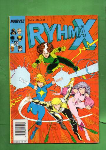 Ryhmä-X 8/88 (X-men)