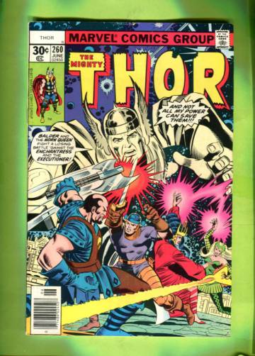 Thor Vol 1 #260 Jun 77