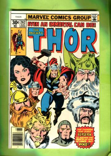 Thor Vol 1 #262 Aug 77