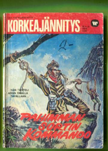 Korkeajännitys 21/74 - Pahimman sortin kommando