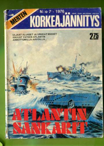 Merten korkeajännitys 7/76 - Atlantin sankarit