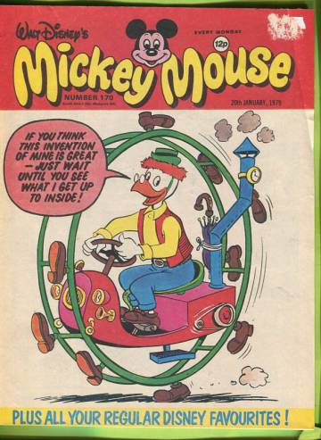 Walt Disney´s Mickey Mouse #170 Jan 79