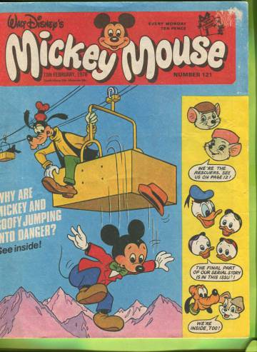 Walt Disney´s Mickey Mouse #121 Feb 78