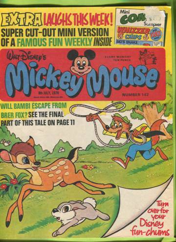 Walt Disney´s Mickey Mouse #142 Jul 78