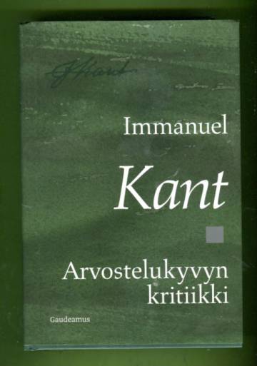 Arvostelukyvyn kritiikki
