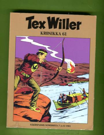 Tex Willer -kronikka 61 - Keltainen koira & Vieras Elk Cityssä