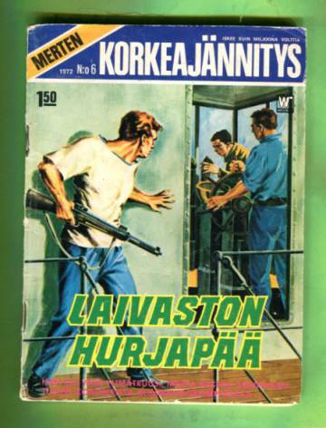 Merten korkeajännitys 6/72 - Laivaston hurjapää