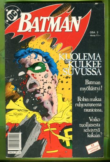 Batman-special 3/89 - Kuolema kulkee suvussa 3