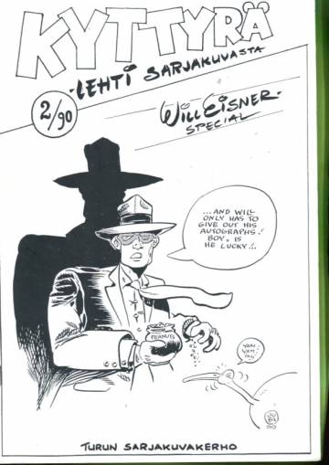 Kyttyrä -lehti sarjakuvasta 2/90: Will Eisner -special