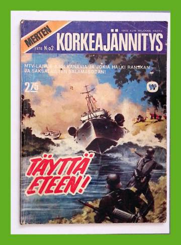 Merten korkeajännitys 2/76 - Täyttä eteen!