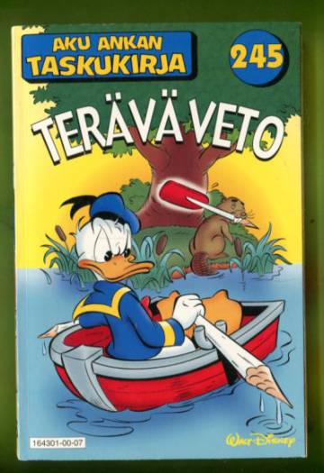 Aku Ankan taskukirja 245 - Terävä veto