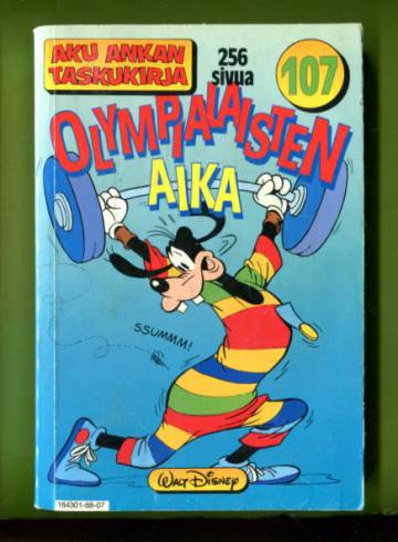 Aku Ankan taskukirja 107 - Olympialaisten aika (1.painos)