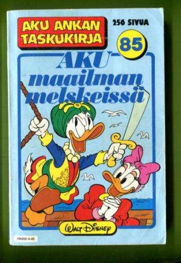 Aku Ankan taskukirja 85 - Aku maailman melskeissä (1. painos)