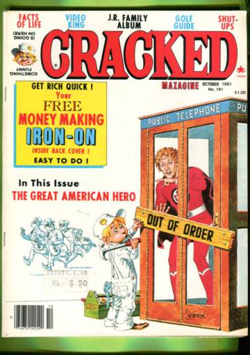 Cracked #181 Oct 81