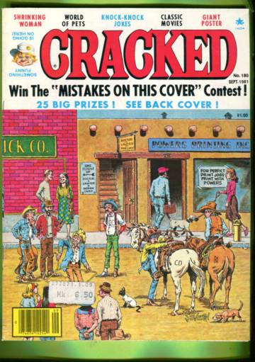 Cracked #180 Sep 81