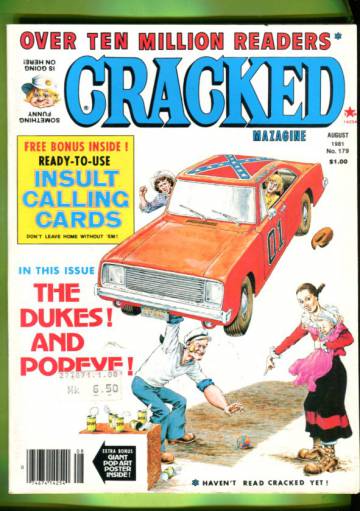 Cracked #179 Aug  81