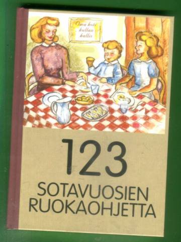 123 sotavuosien ruokaohjetta