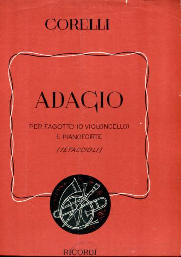 Adagio - Per fagotto (o violoncello) e pianoforte