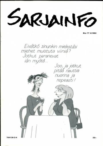 Sarjainfo 4/92 (Nro 77)