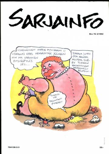 Sarjainfo 3/92 (Nro 76)