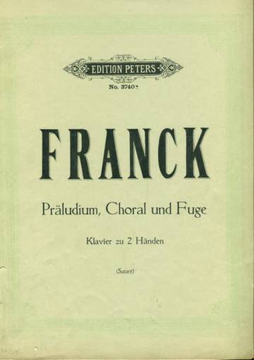 Präludium, Choral und Fuge - Klavier zu 2 Händen