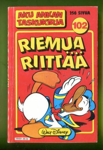 Aku Ankan taskukirja 102 - Riemua riittää (1.painos)