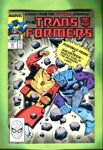 The Transformers Vol 1 #43 Aug 88