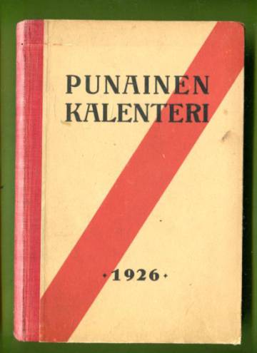 Punainen kalenteri 1926