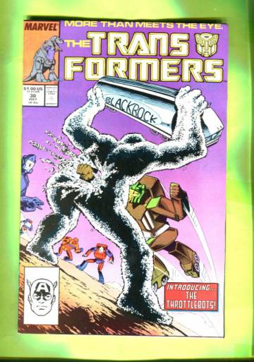 The Transformers #30 Jul 87