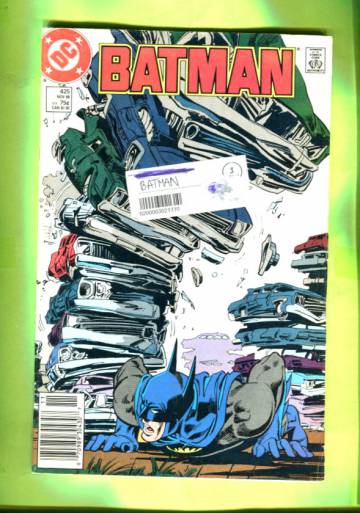 Batman #425 Nov 88